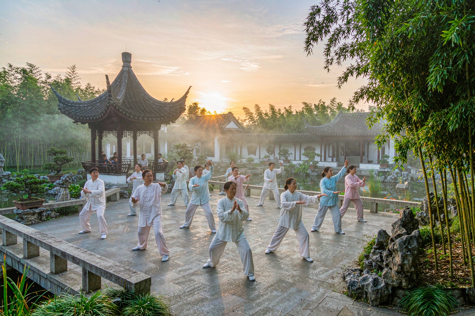 八段锦与太极拳